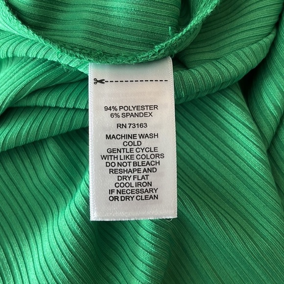 Melissa Paige Simple Tie Green Midi Dress - Picture 6 of 7